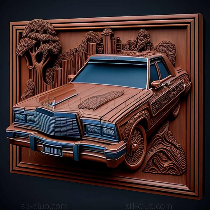 3D мадэль Mercury Grand Marquis (STL)